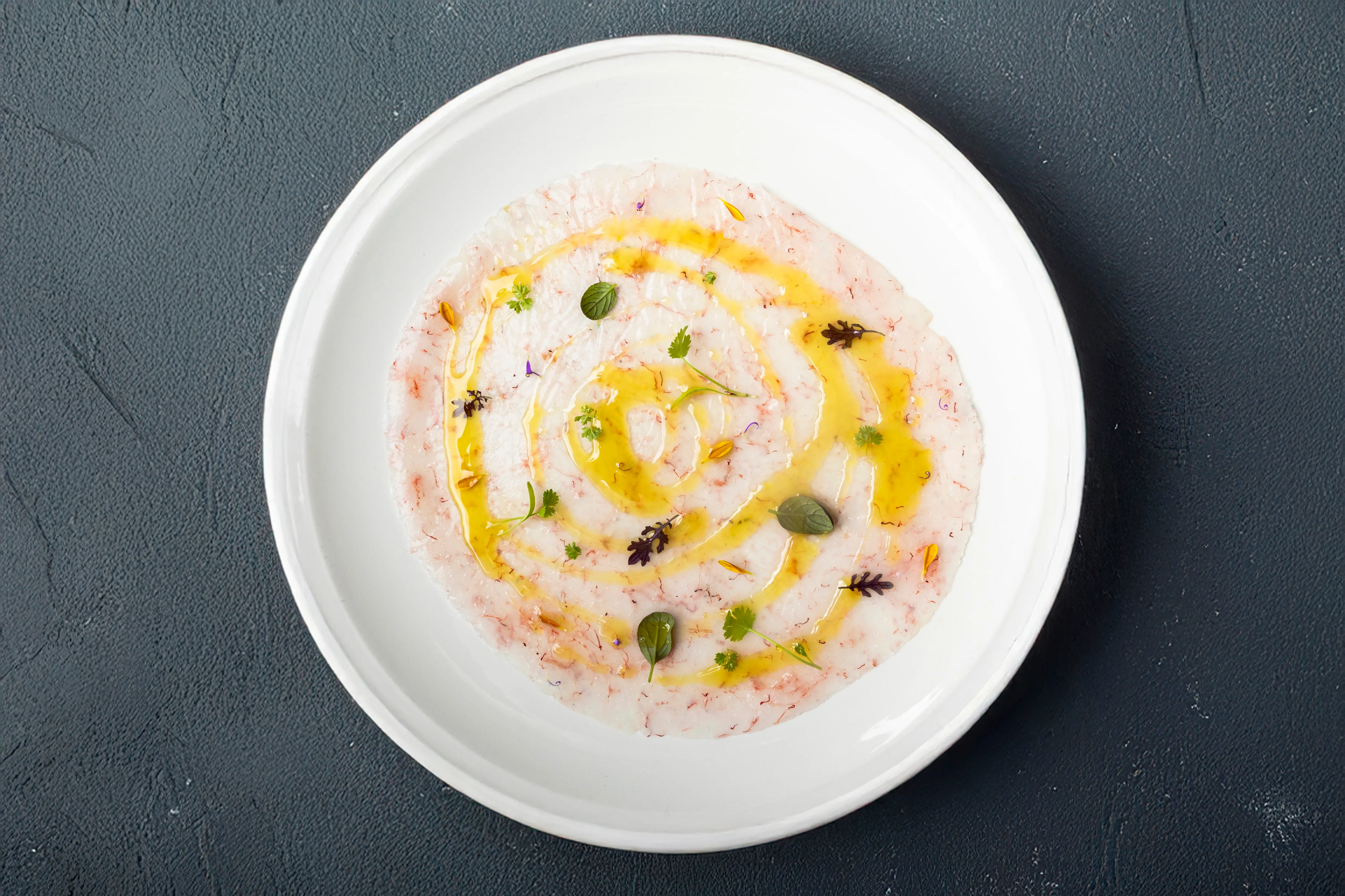 Pink Prawn Carpaccio